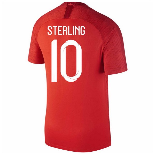 Camiseta Inglaterra 2ª Sterling 2018 Rojo